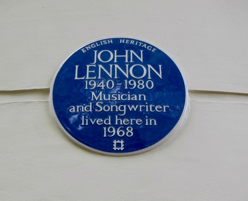 John Lennon Marker image. Click for full size.