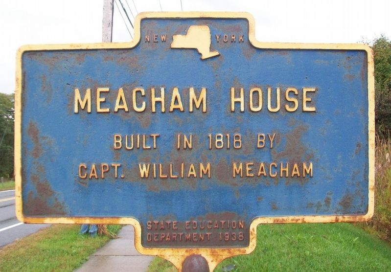 Meacham House Marker image. Click for full size.