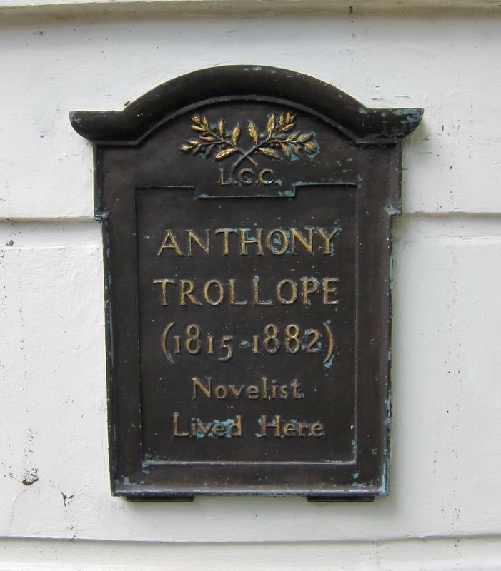 Anthony Trollope Marker image. Click for full size.