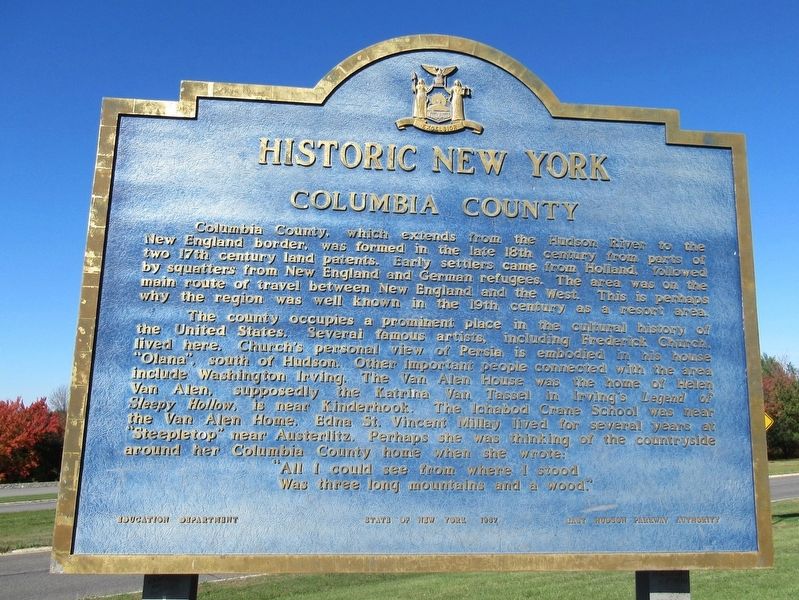 Columbia County Marker image. Click for full size.
