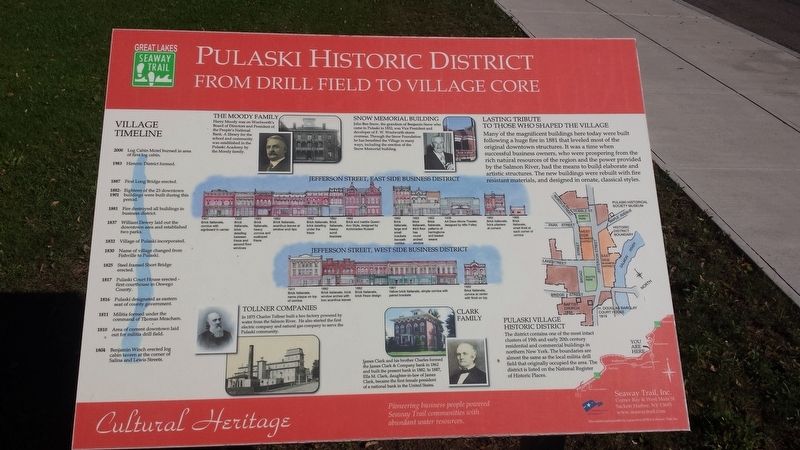 Pulaski Historic District Marker image. Click for full size.