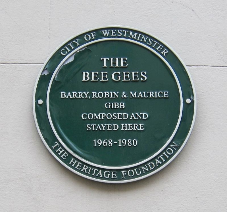 The Bee Gees Marker image. Click for full size.