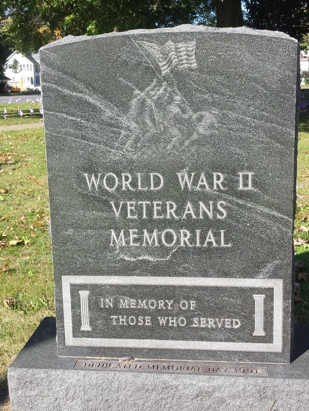 Pulaski World War II Veterans Memorial image. Click for full size.