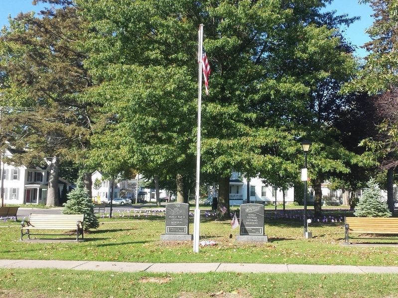Pulaski World War II Veterans Memorial image. Click for full size.