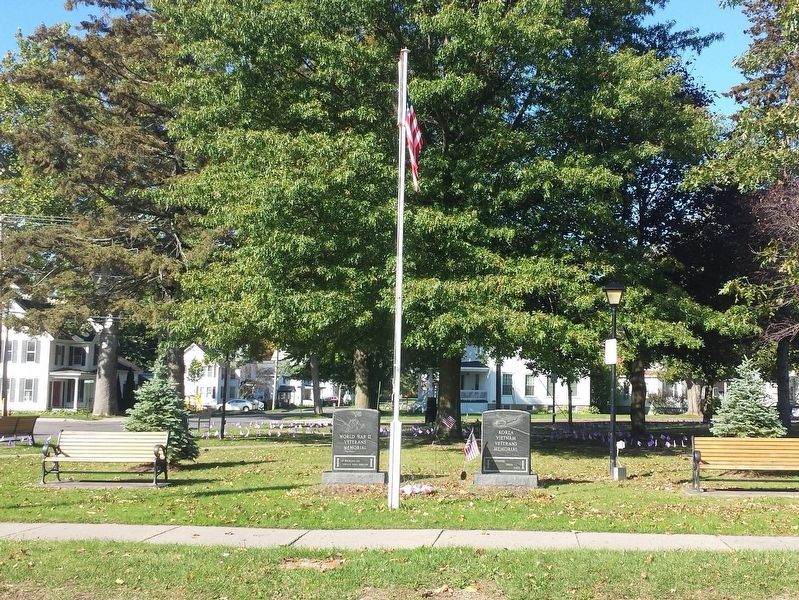 Pulaski World War II Veterans Memorial image. Click for full size.