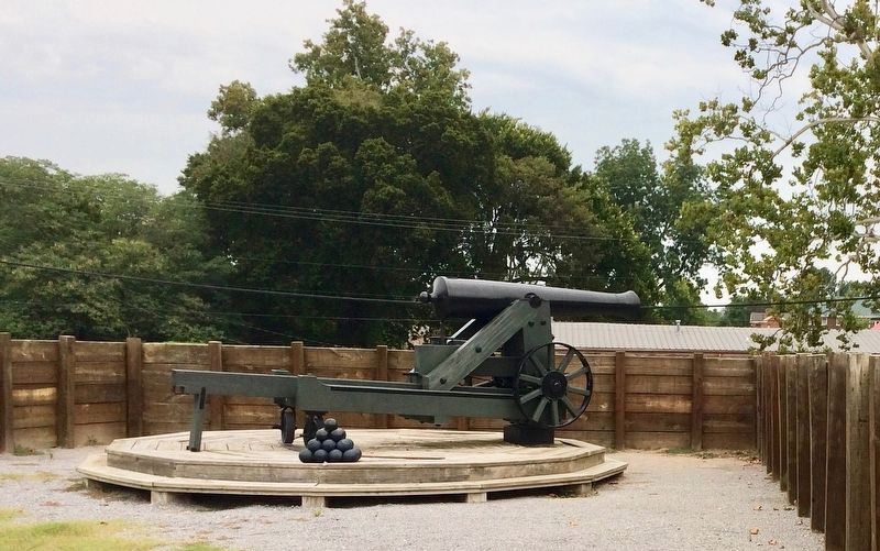 Another 24-pounder cannon in northeast corner of fort.. Click for full size. Another 24-pounder cannon in northeast corner of fort. image. Click for full size.