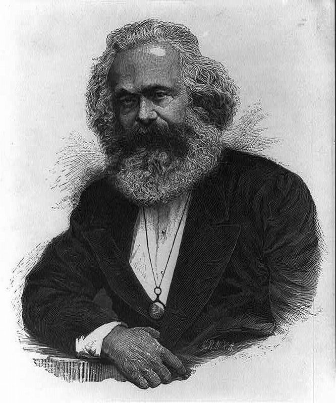 Karl Marx image. Click for full size.