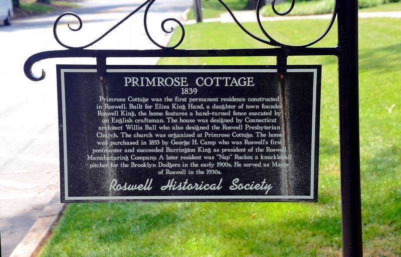 Primrose Cottage Marker image. Click for full size.