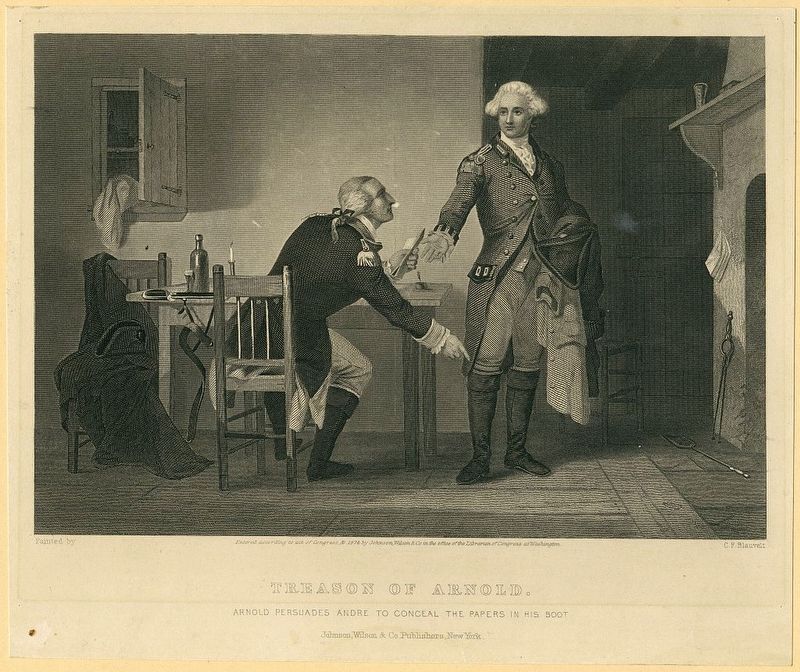 <i>Treason of Arnold</i>. Click for full size. <i>Treason of Arnold</i> image. Click for full size.
