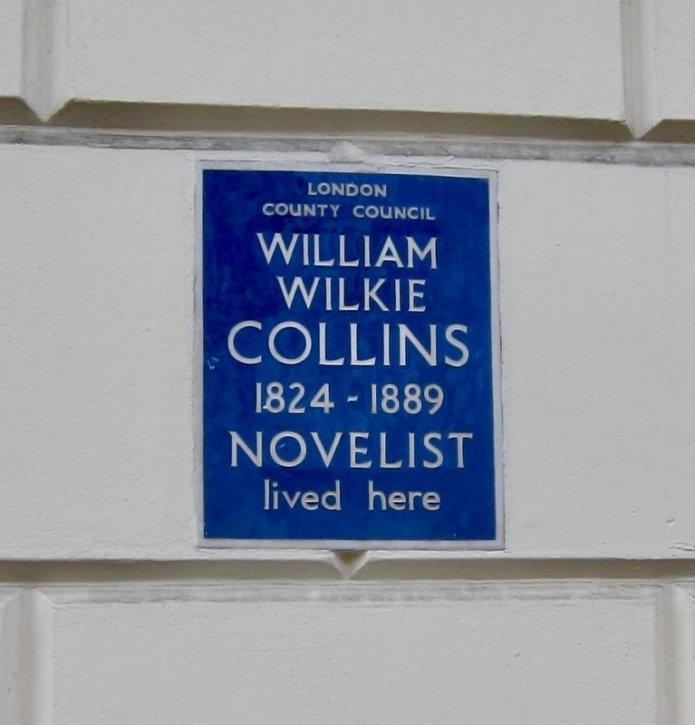 William Wilkie Collins Marker image. Click for full size.