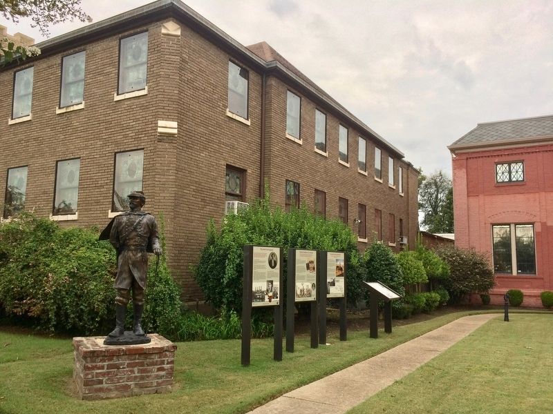 Patrick Cleburne in Helena Marker is second one from this end.. Click for full size. Patrick Cleburne in Helena Marker is second one from this end. image. Click for full size.