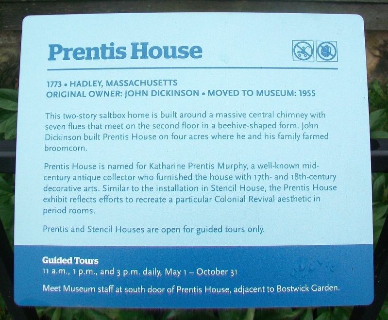 Prentis House Marker image. Click for full size.
