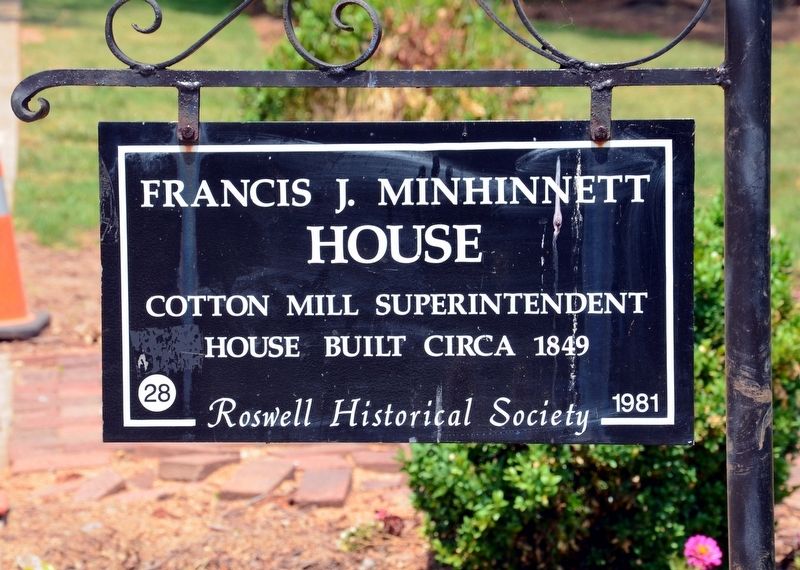 Francis J. Minhinnett House Marker. Click for full size. Francis J. Minhinnett House Marker image. Click for full size.