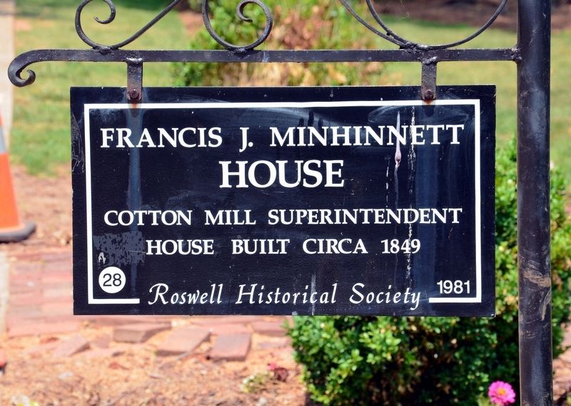 Francis J. Minhinnett House Marker image. Click for full size.