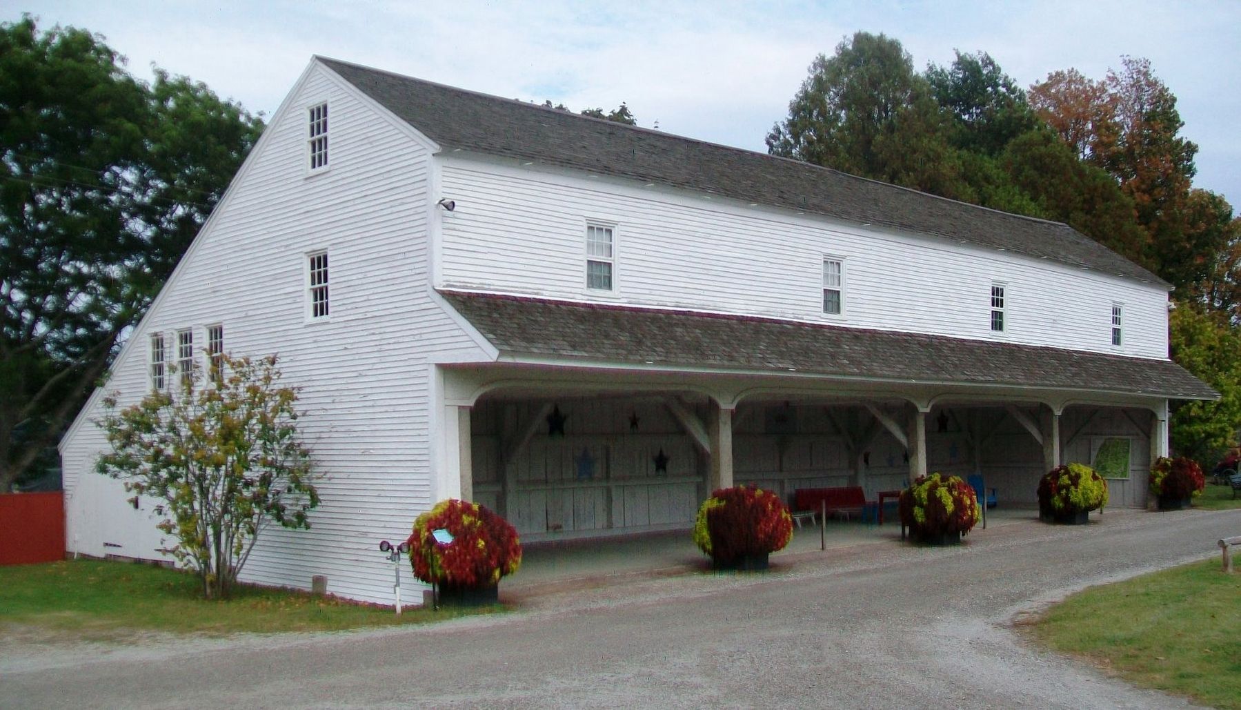 Shaker Shed and Marker. Click for full size. Shaker Shed and Marker image. Click for full size.