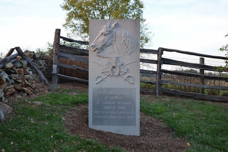 First Massachusetts Cavalry Monument image. Click for full size.
