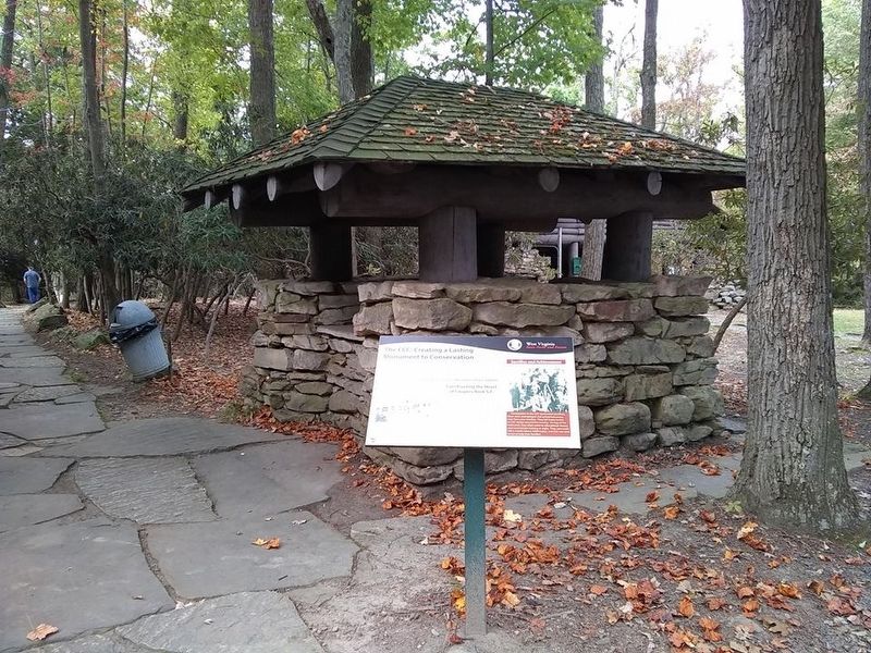 The CCC: Creating a Lasting Monument to Conservation Marker. Click for full size. The CCC: Creating a Lasting Monument to Conservation Marker image. Click for full size.