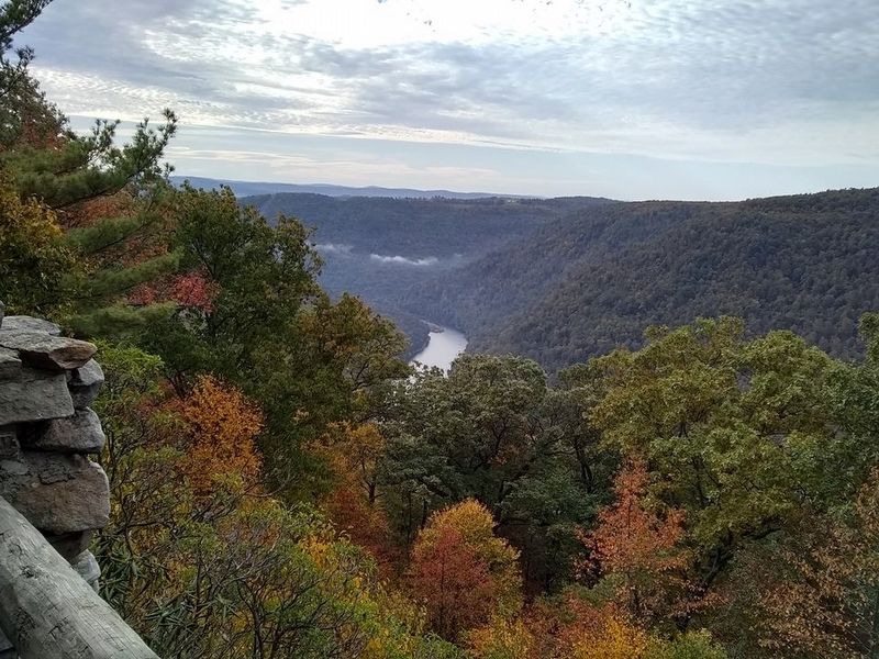 View from Coopers Rock image. Click for full size.