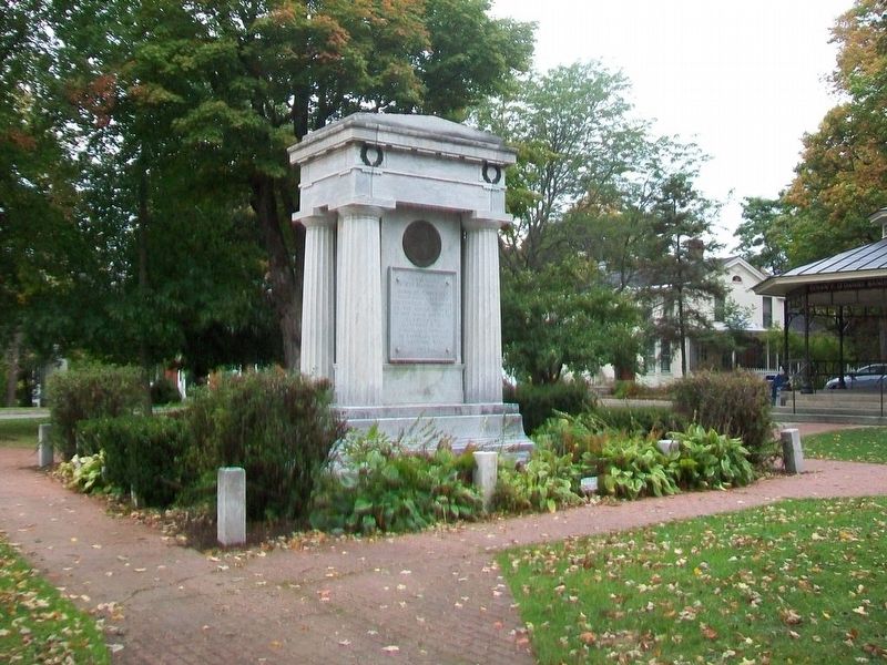 Commodore Thomas Macdonough Monument image. Click for full size.