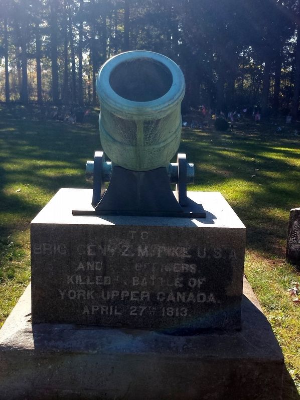 Battle of York Memorial image. Click for full size.