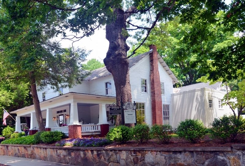 Miss Sallie’s Place and Marker. Click for full size. Miss Sallie’s Place and Marker image. Click for full size.