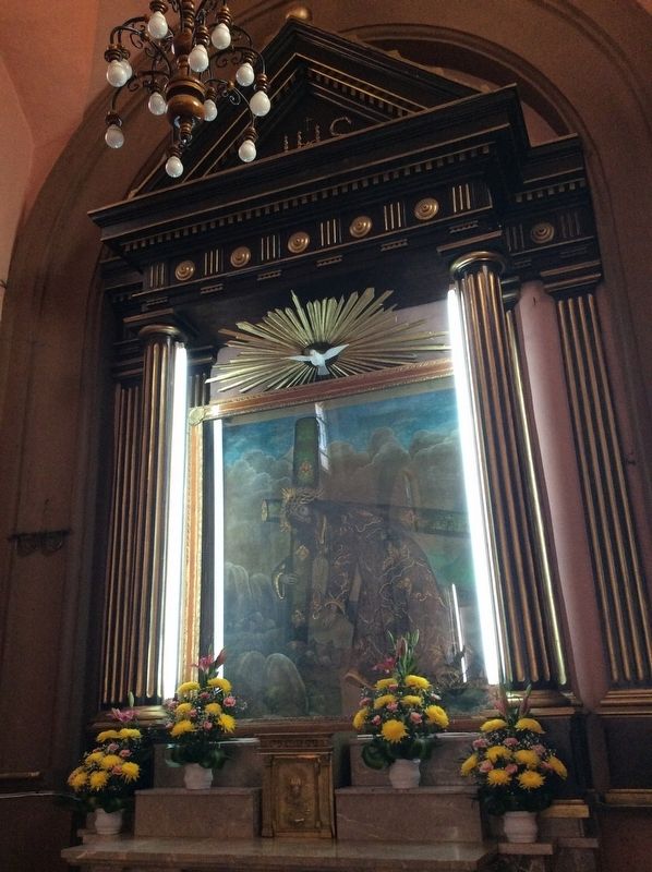 The image of Jesús de la Portería in the chapel. Click for full size. The image of Jesús de la Portería in the chapel image. Click for full size.