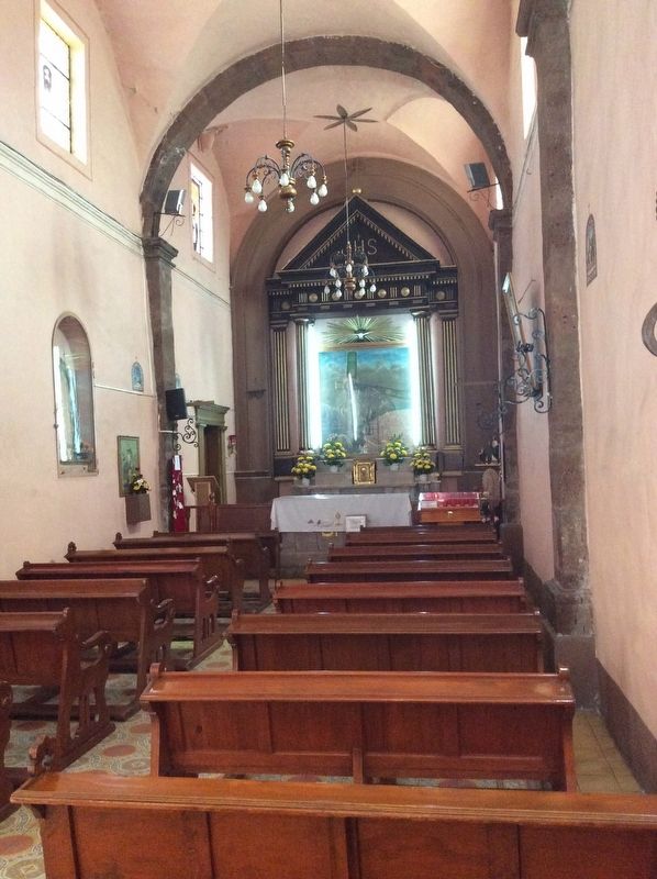 The interior of the chapel of Jesús de la Portería. Click for full size. The interior of the chapel of Jesús de la Portería image. Click for full size.