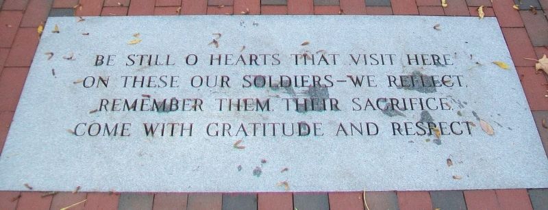 War Memorial Dedication image. Click for full size.
