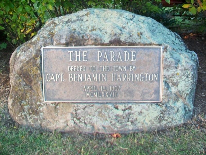 The Parade Marker. Click for full size. The Parade Marker image. Click for full size.
