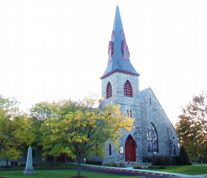 Shelburne United Methodist Church and Memorial. Click for full size. Shelburne United Methodist Church and Memorial image. Click for full size.