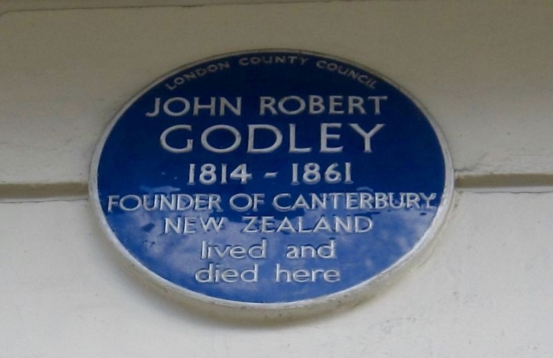 John Robert Godley Marker image. Click for full size.