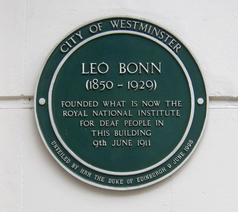 Leo Bonn Marker. Click for full size. Leo Bonn Marker image. Click for full size.