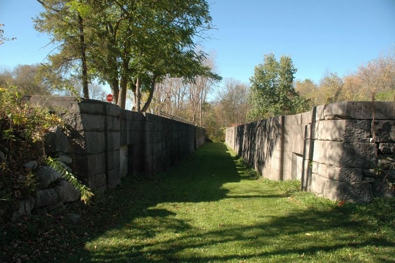 Jordan Lock 51 - Southern Lock Chamber, Looking West image. Click for full size.