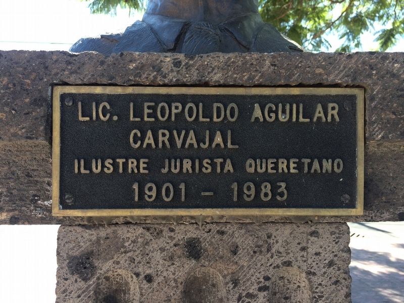Leopoldo Aguilar Carvajal Marker image. Click for full size.