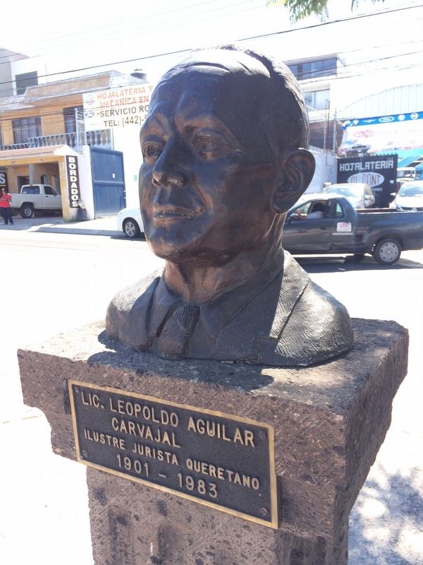Leopoldo Aguilar Carvajal Marker. Click for full size. Leopoldo Aguilar Carvajal Marker image. Click for full size.