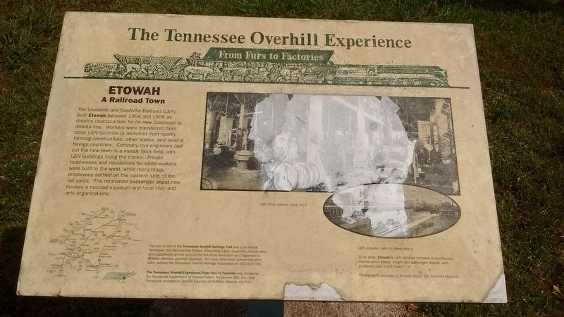 Etowah Marker. Click for full size. Etowah Marker image. Click for full size.