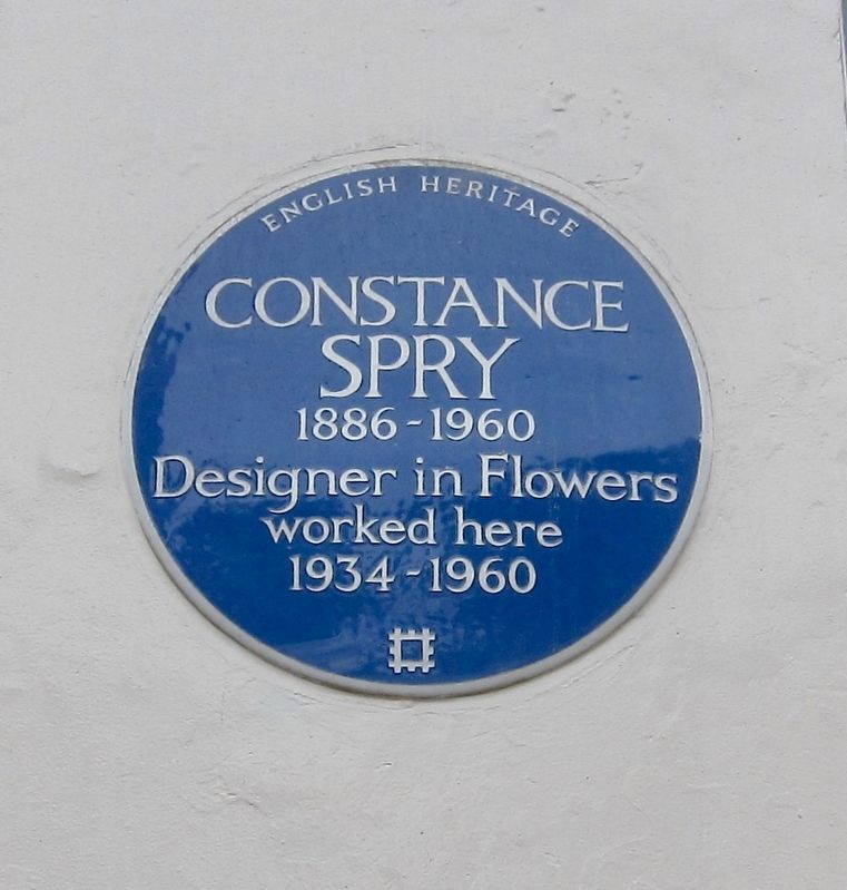 Constance Spry Marker image. Click for full size.