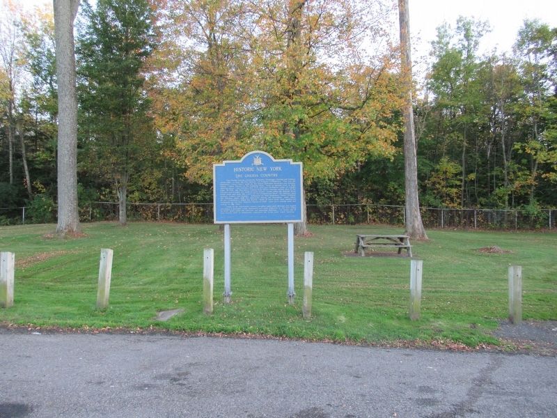 The Oneida Country Marker image. Click for full size.