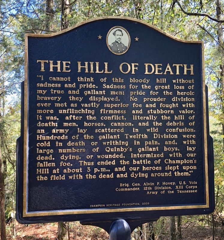 The Hill of Death Marker image. Click for full size.