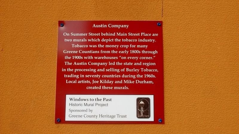 Austin Company Marker image. Click for full size.