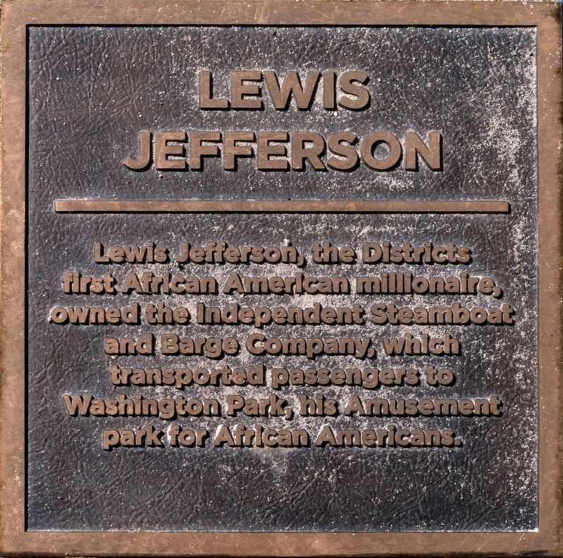 Lewis Jefferson Marker. Click for full size. Lewis Jefferson Marker image. Click for full size.