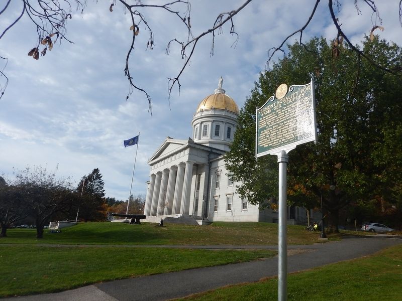 Wideview of Vermont Equality For Same-Sex Couples Marker image. Click for full size.