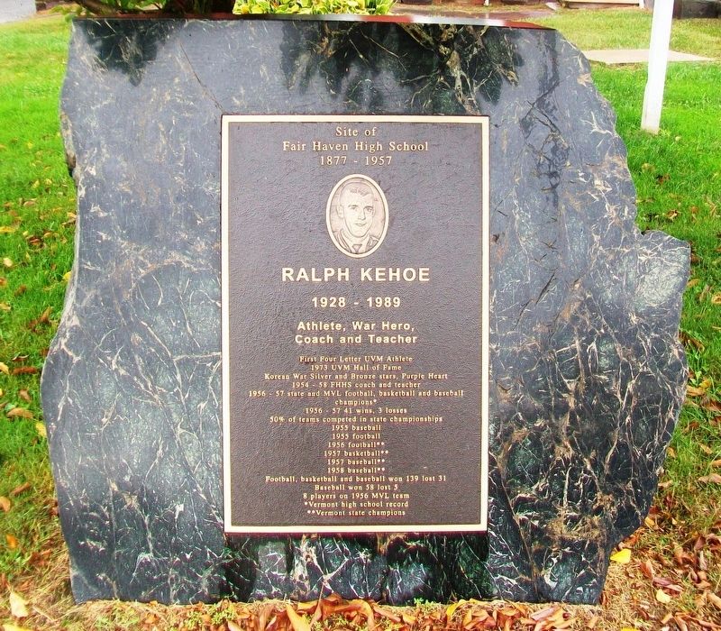 Site of Fair Haven High School Marker. Click for full size. Site of Fair Haven High School Marker image. Click for full size.