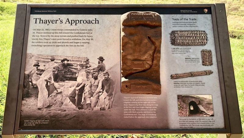 Thayers Approach Marker. Click for full size. Thayers Approach Marker image. Click for full size.