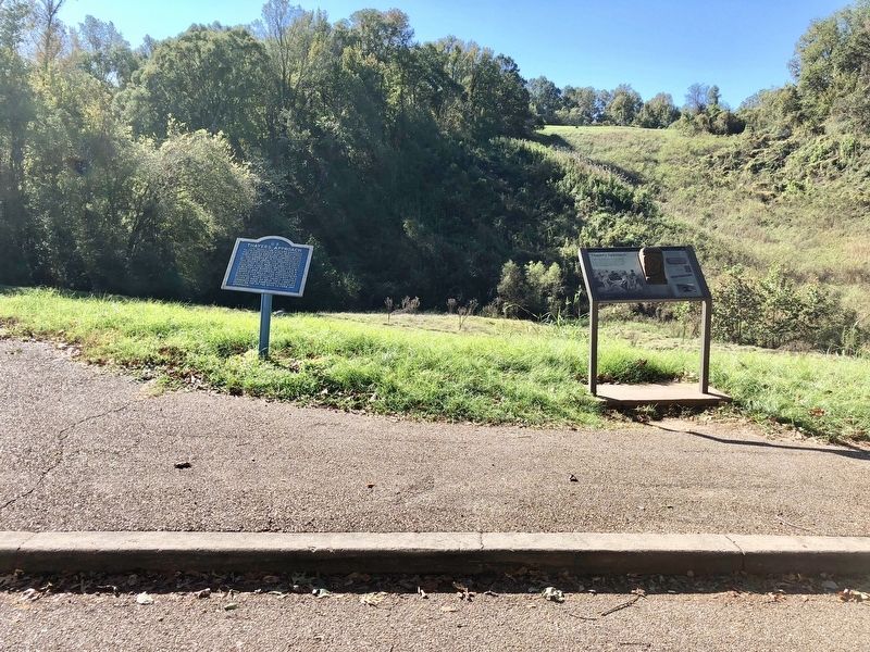 View of two markers titled Thayers Approach.. Click for full size. View of two markers titled Thayers Approach. image. Click for full size.