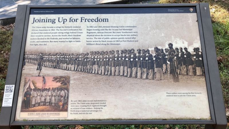 Joining Up for Freedom Marker image. Click for full size.