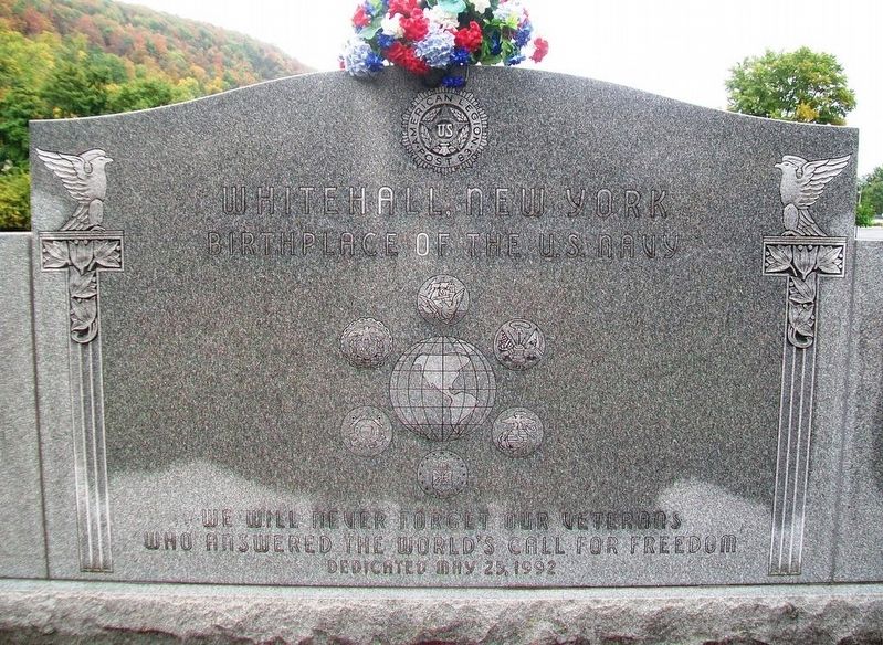 Veterans Memorial Dedication. Click for full size. Veterans Memorial Dedication image. Click for full size.
