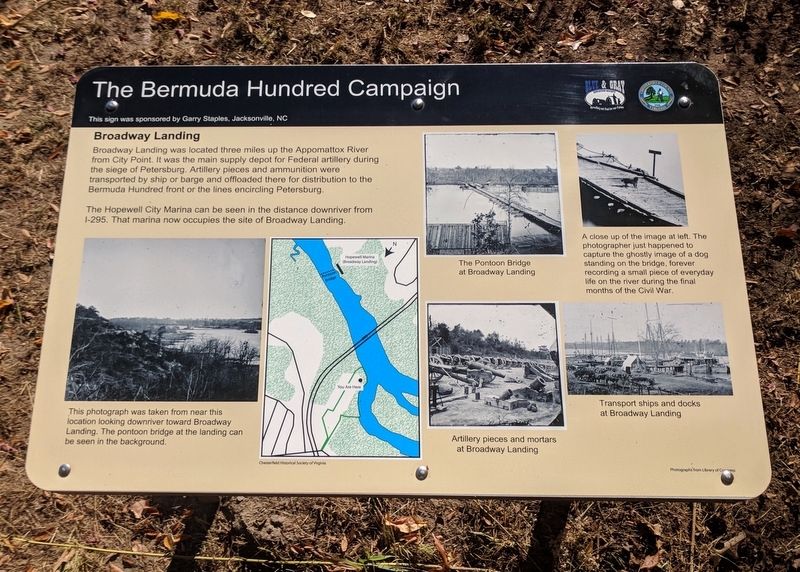 Broadway Landing Marker image. Click for full size.