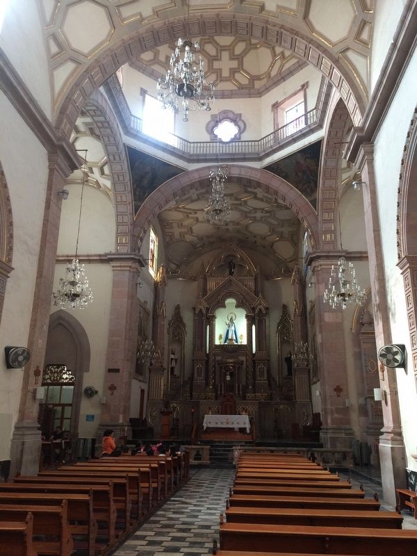 The interior of the Temple of Saint Augustine. Click for full size. The interior of the Temple of Saint Augustine image. Click for full size.