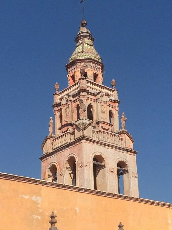 The tower of the Temple of Saint Augustine. Click for full size. The tower of the Temple of Saint Augustine image. Click for full size.